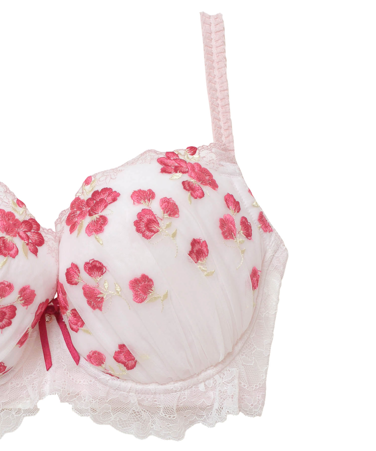 リリアンGcup-Hcup-Icup_ランジェリー・下着-ブラジャー-大きいサイズ（グラマーサイズ）ブラ_ピンク_1