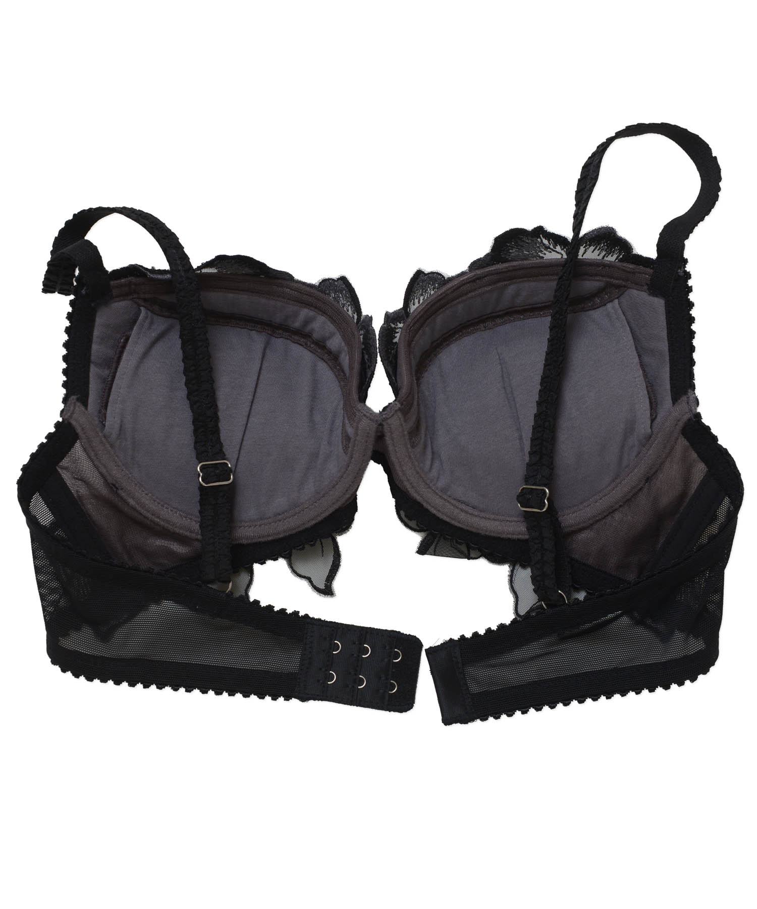 オーロラBcup-Ccup_ランジェリー・下着-ブラジャー-バストアップブラ(Nベーシック)_ブラック_5