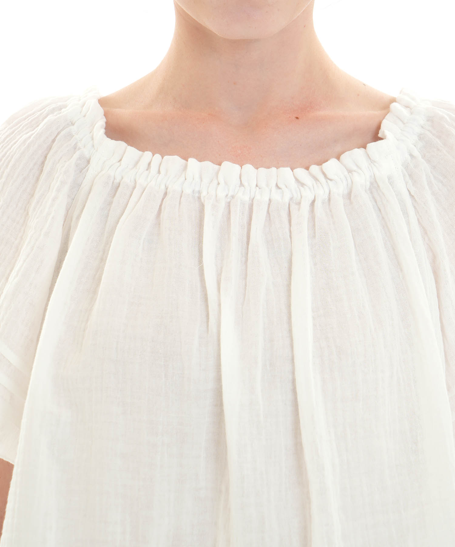 シュークリームガーゼ(R)ライトセットアップ_パジャマ&ルームウェア-セットアップ_ホワイト_3
