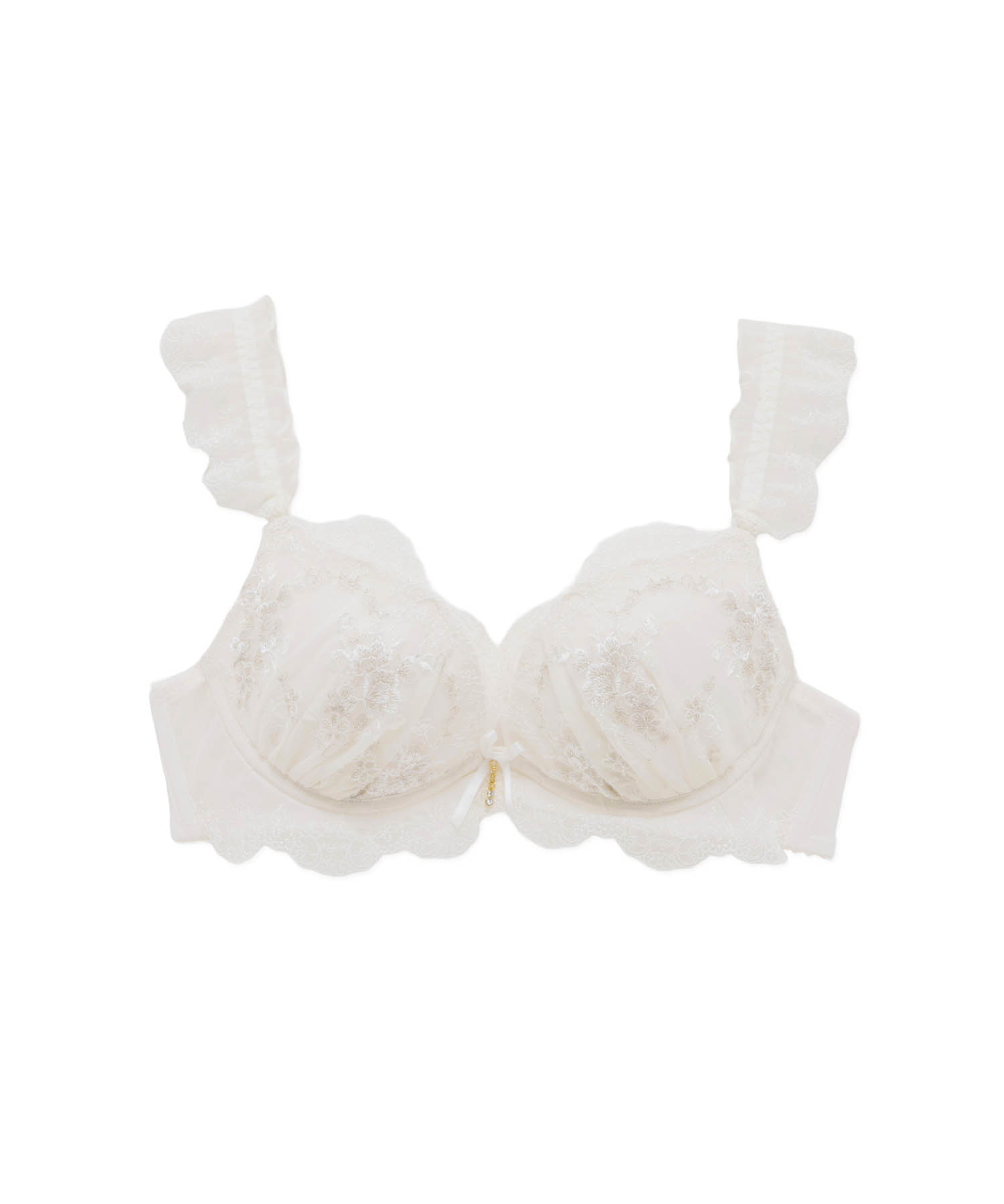 ジルFcup-Gcup_ランジェリー・下着-ブラジャー-モールドカップブラ(Lワイヤー)_ホワイト_1