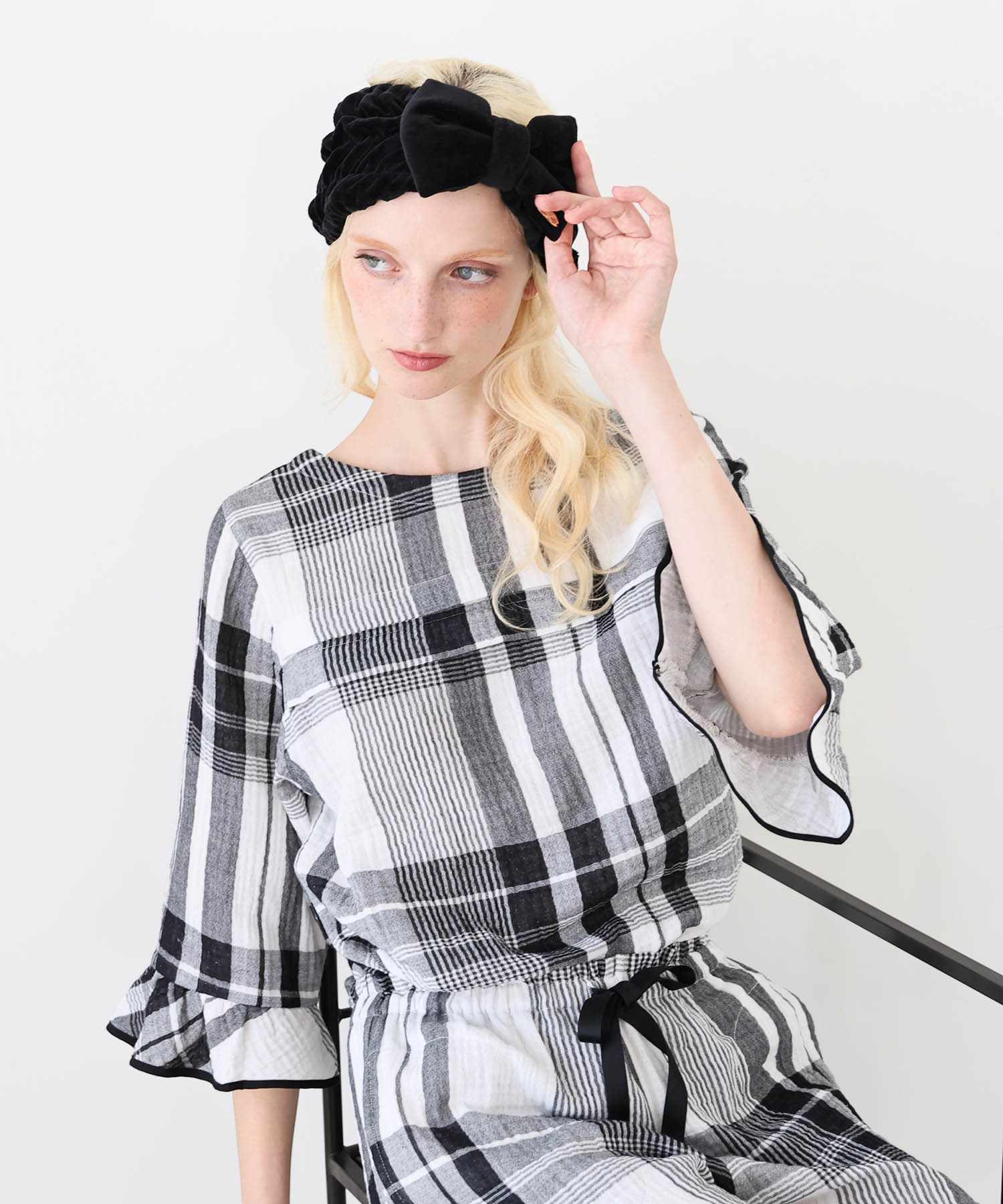 コットンベロアリボンヘアバンド_グッズ-ヘアバンド_ブラック_3