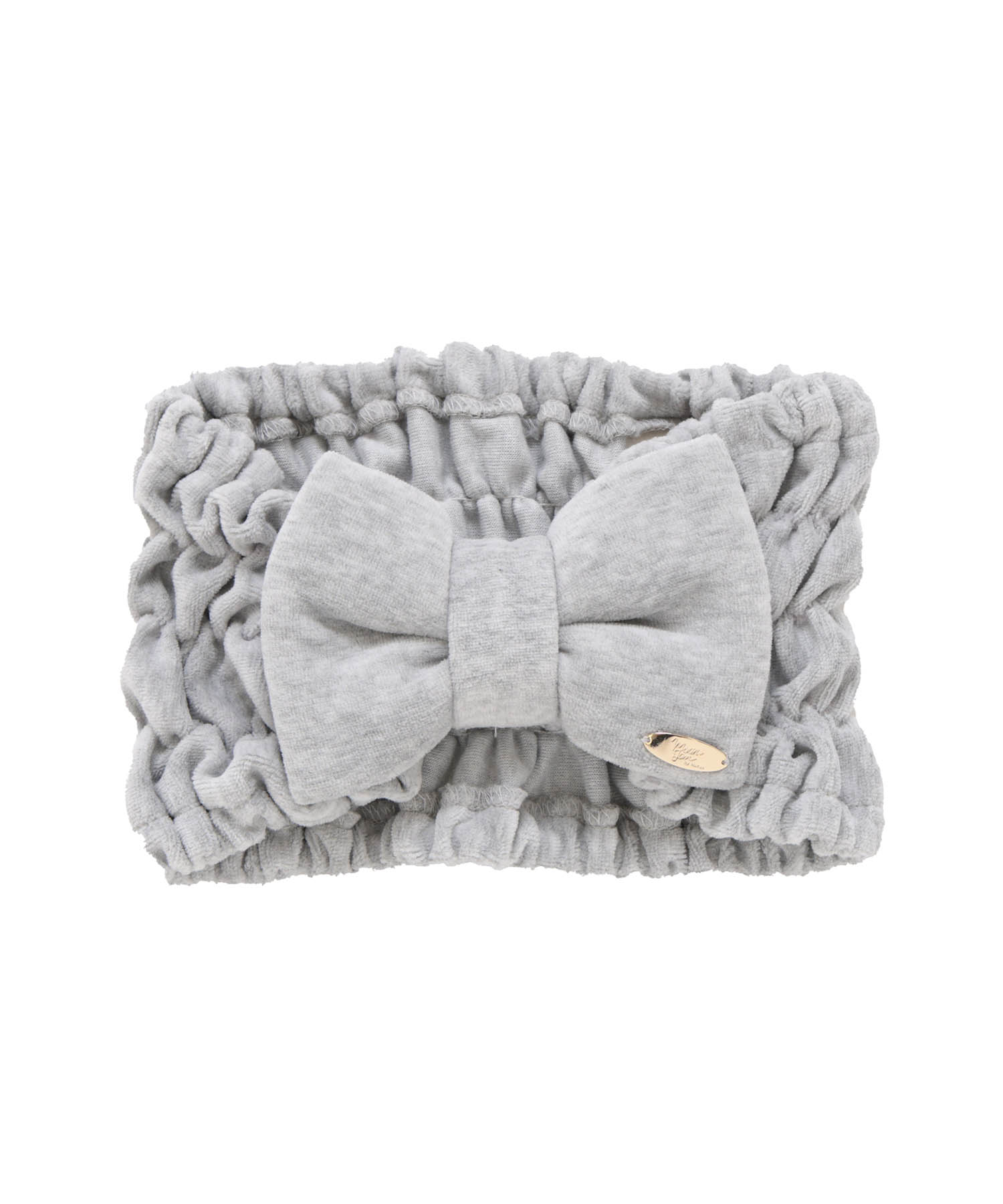 コットンベロアリボンヘアバンド_グッズ-ヘアバンド_グレー_0